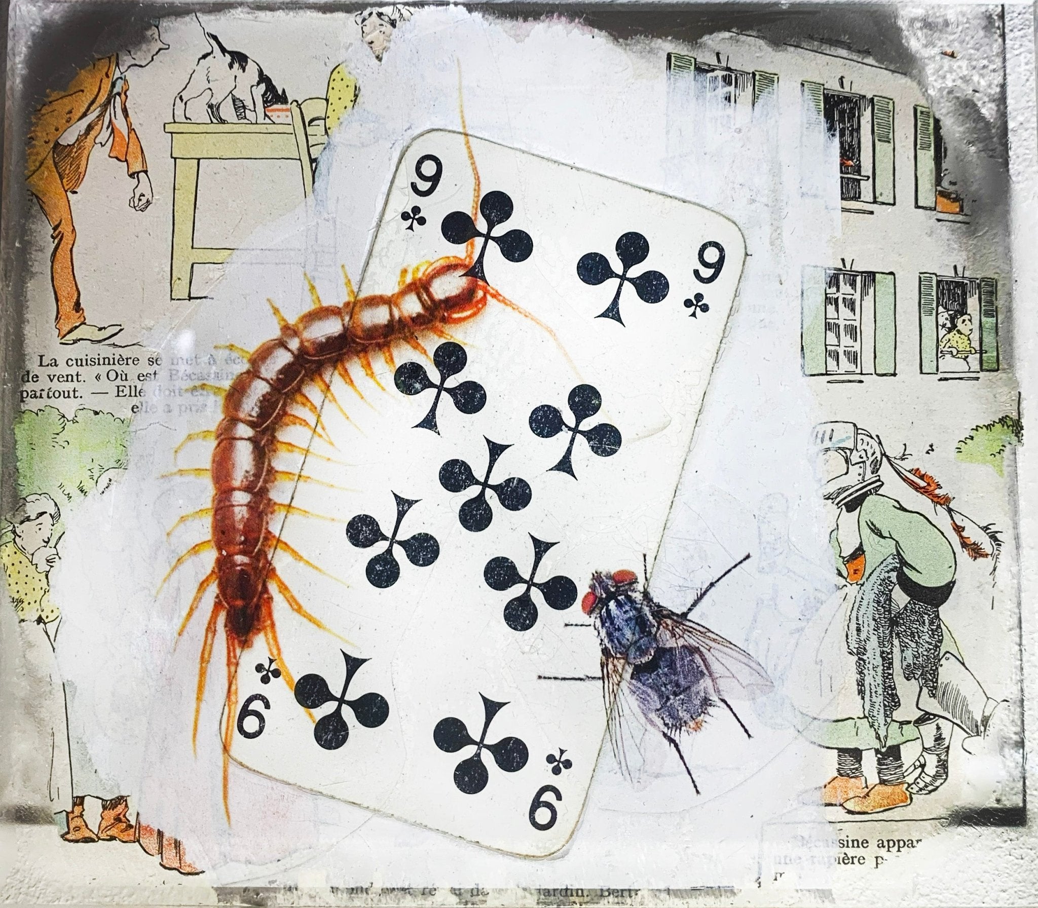 Accrochez l'inspiration : œuvre d'art unique prête à offrir ! Livraison toute France offerte - NENTAL ARTISTE