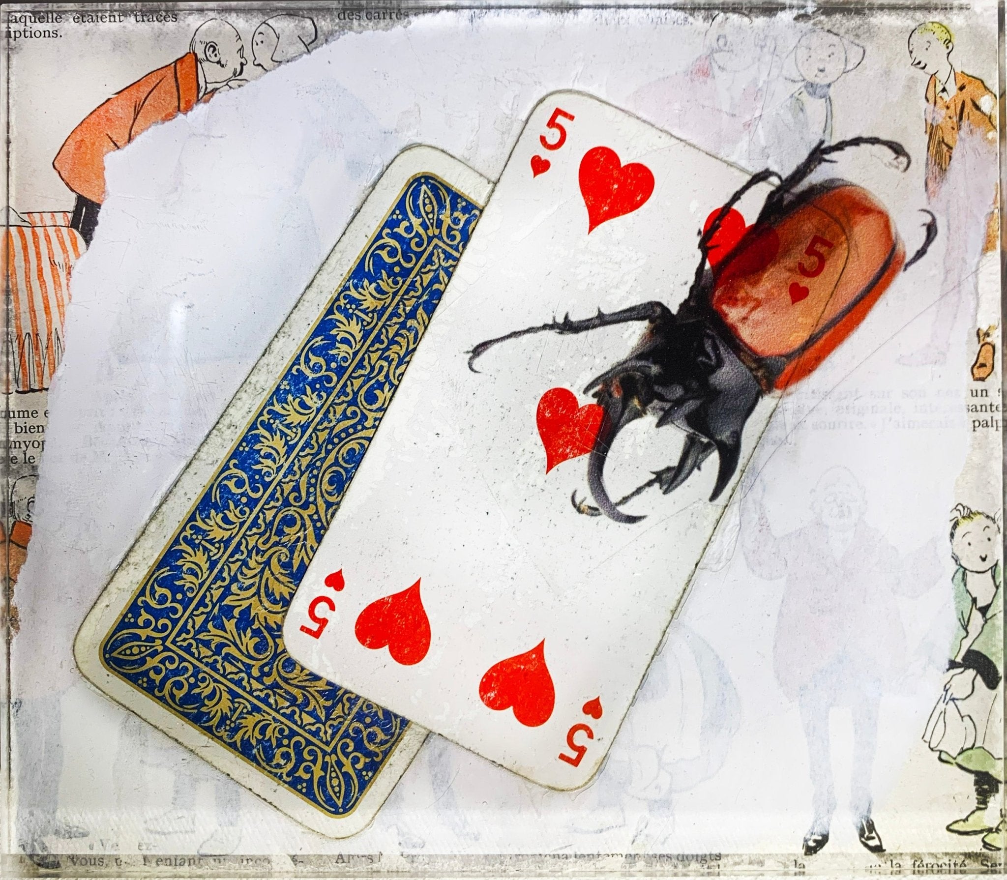 Accrochez l'inspiration : œuvre d'art unique prête à offrir ! Livraison toute France offerte - NENTAL ARTISTENENTAL ARTISTE